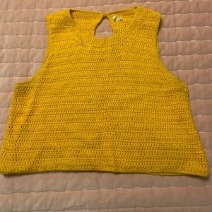 Anthropologie Crochet Tank Top